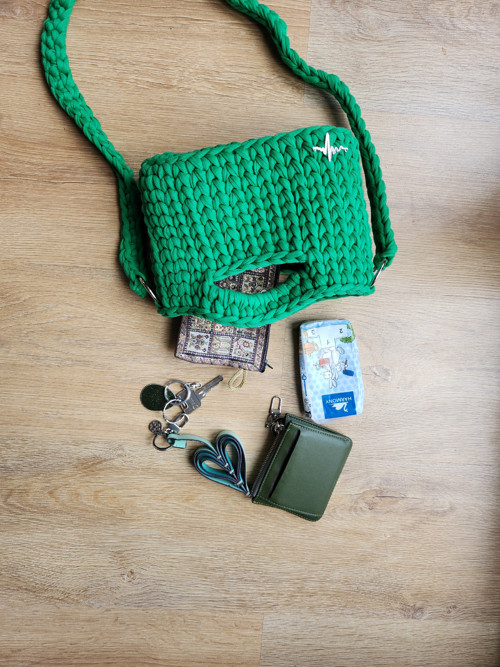 Kabelka Simple Green Apple — foto 4