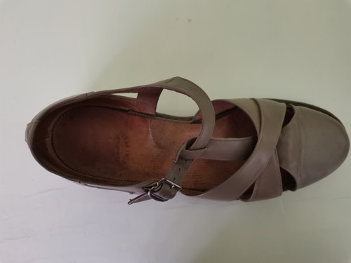 Retro pánské kožené sandály — foto 3