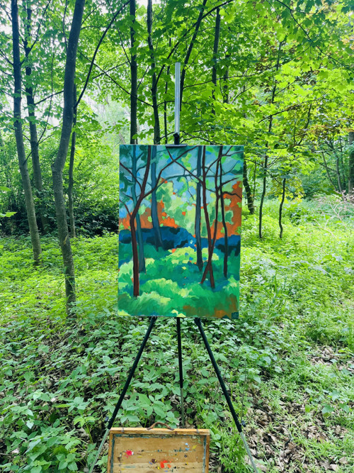 Z plenéru, 50 x 70 cm — foto 2