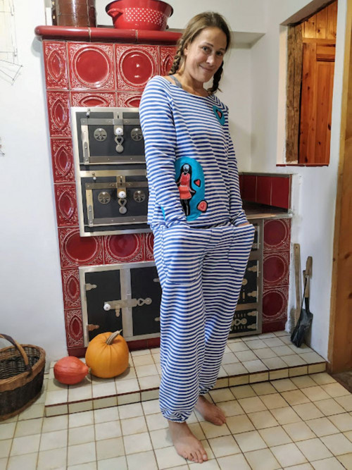 Tepláky s kapsami XL -XXL — foto 2
