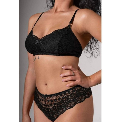 Bavlněná braletka LACE ELEGANCE (Vel. M) — foto 2