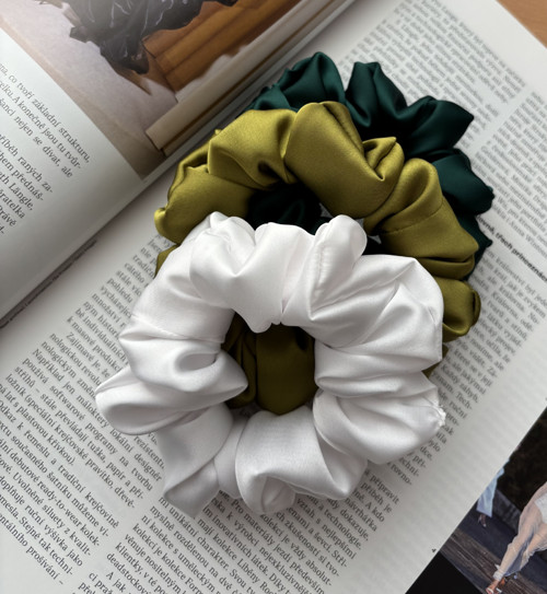 Sada scrunchies gumiček — foto 2