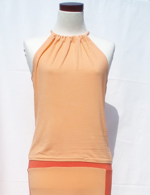 Summer top - light orange — foto 3