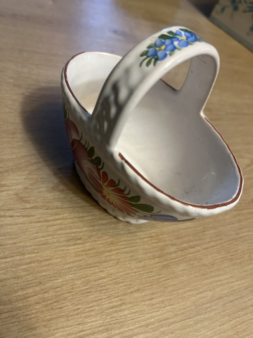 Chodská keramika-košíček — foto 2