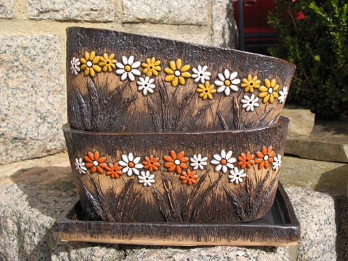 Truhlík kytičkový 25 cm — foto 3