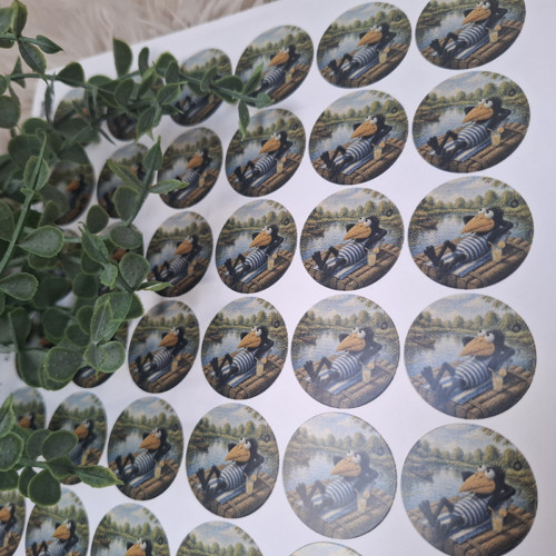 Samolepky s havránkem - léto — foto 2