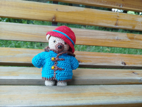HANDMADE Amigurumi Bear 4,5" (5") — foto 2