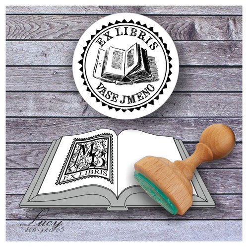 Ex libris razítko s vlastním jménem — foto 3