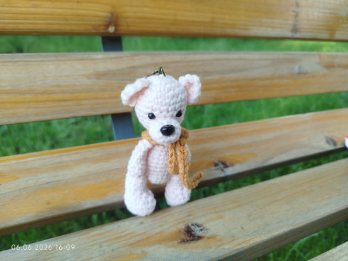Handmade Amigurumi Bear 4" — foto 2