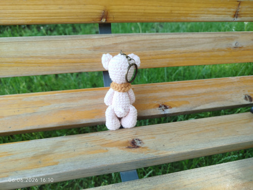 Handmade Amigurumi Bear 4" — foto 4