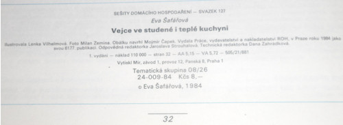 VEJCE ve studené i teplé kuchyni, 1984 — foto 5