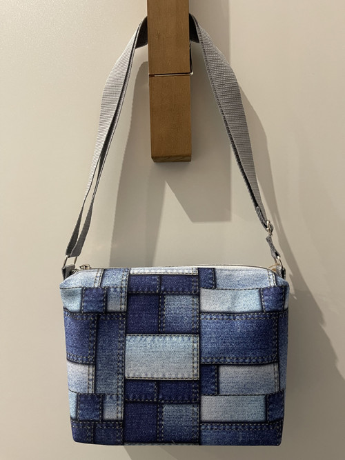 CROSSBODY KABELKA - S - kočárkovina — foto 3