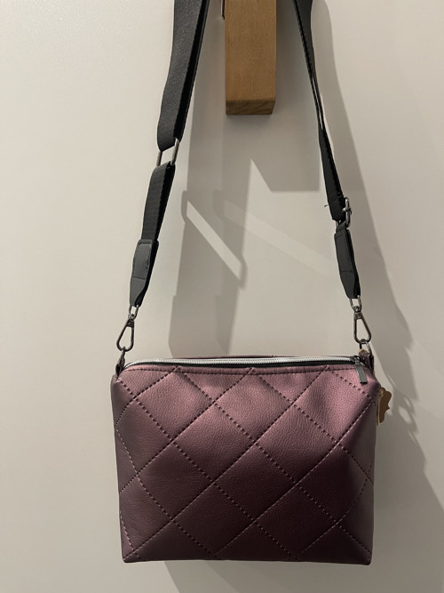 CROSSBODY KABELKA - S - koženka — foto 2