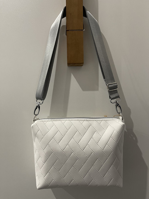 CROSSBODY KABELKA - S - koženka — foto 2