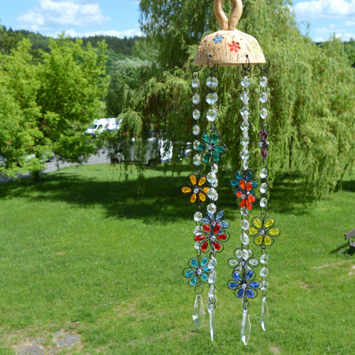 Drátovaný závěs Lapač slunce 55. barevný — foto 3
