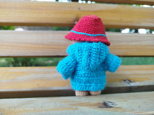 Handmade Amigurumi Bear 4" (4,5") — foto 3