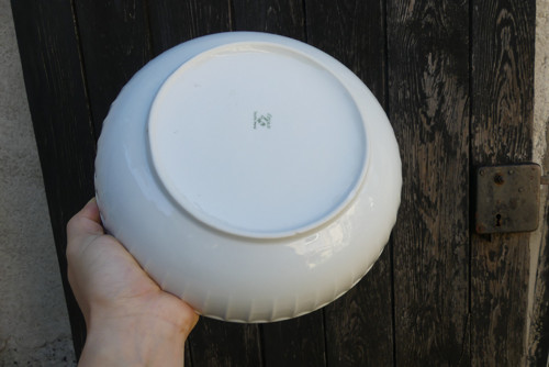 Paprsky... porcelánová mísa, Loket — foto 6