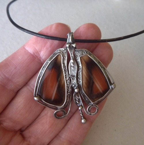 Achát Sumatra, handmade přívěsek ACHATTÉ — foto 5