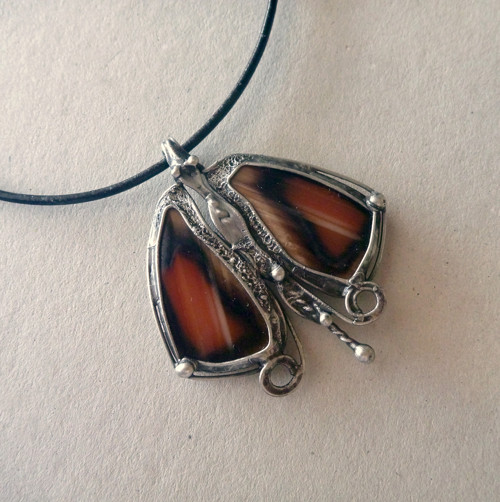 Achát Sumatra, handmade přívěsek ACHATTÉ — foto 4