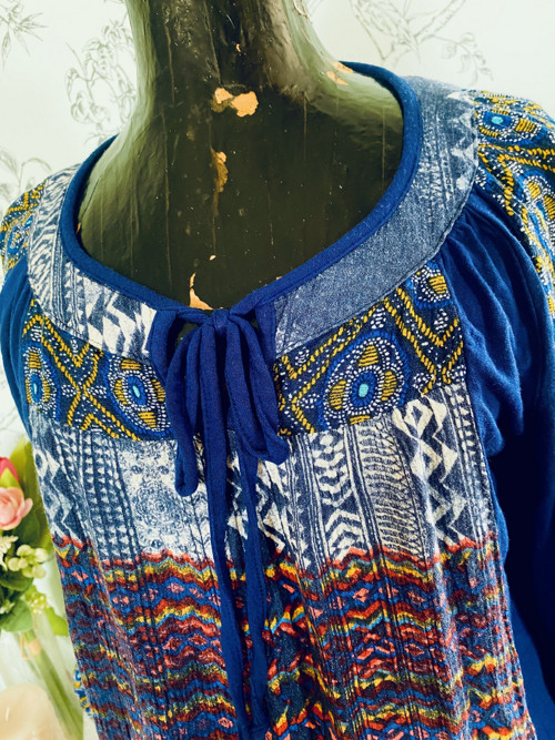 Tunika léto v modré — foto 3