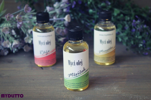 Mycí olej - Měsíček 50 ml — foto 2