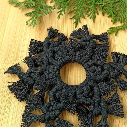 Macramé mandala No. 2 — foto 2