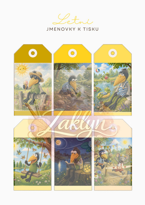 Jmenovky na dárky, výrobky,.. — foto 3