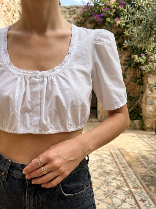 Crop top: Vintage — foto 3