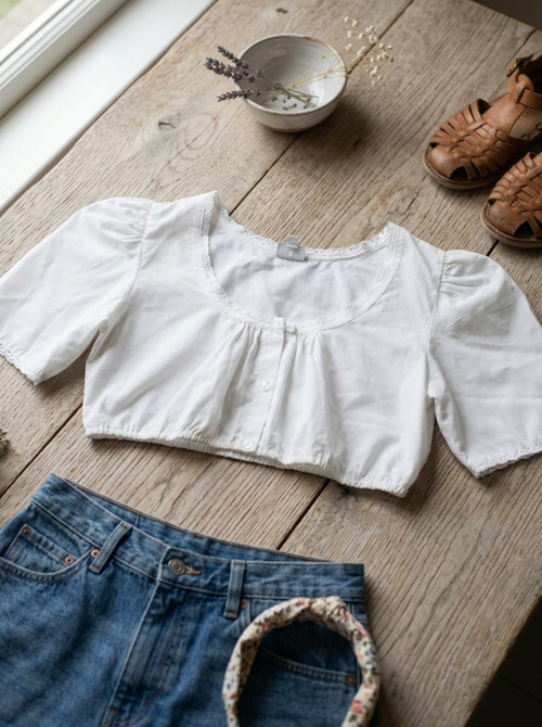 Crop top: Vintage — foto 2