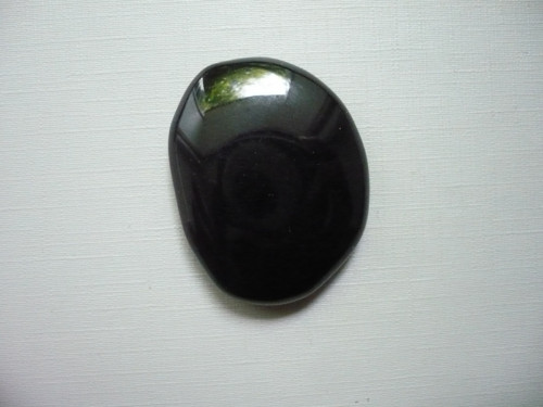 Placka - obsidián 44 mm, č.458w — foto 2