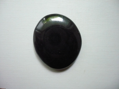 Placka - obsidián 44 mm, č.462w — foto 2