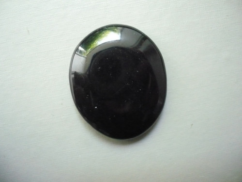 Placka - obsidián 41 mm, č.483w — foto 2