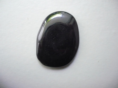 Placka - obsidián 47 mm, č.485w — foto 2