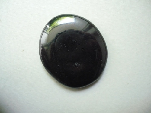 Placka - obsidián 47 mm, č.486w — foto 2
