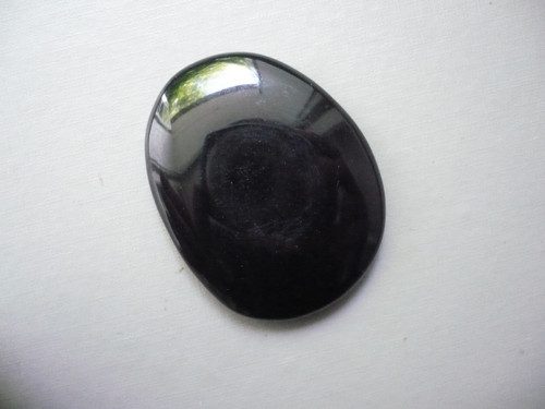 Placka - obsidián 55 mm, č.487w — foto 2