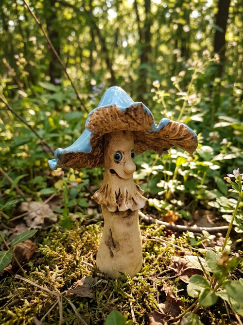 Houbička modrá — foto 2