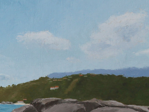 Obraz "Pláž v Itálii" - 30x40 cm — foto 6