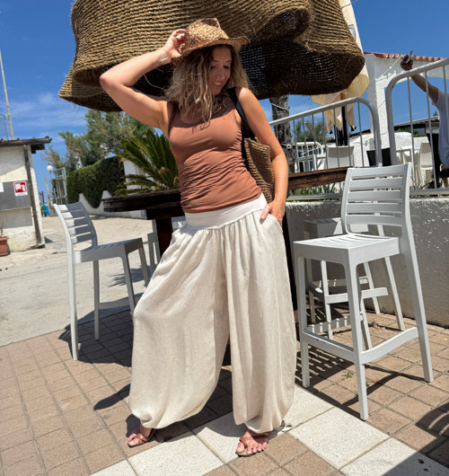 Harémky přírodní režné — foto 5
