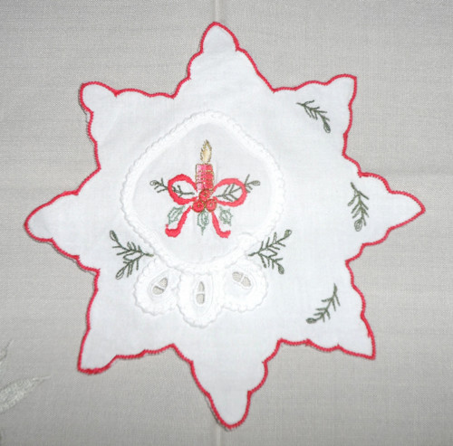 Dekorační vánoční DEČKA • 17,5 cm — foto 2