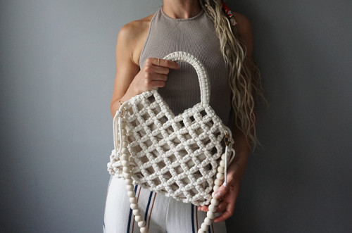 Macramé síťovka — foto 2