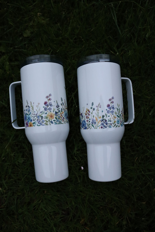Termohrnek 1200 ml - kytky — foto 2