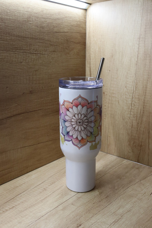 Termohrnek 1200 ml - mandala — foto 2