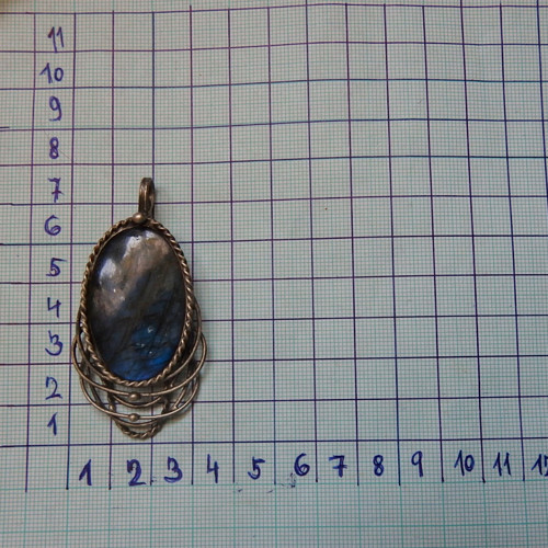 Labradorit modrý — foto 4