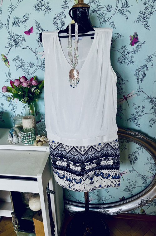Šaty boho se sukní vyšívanou — foto 2