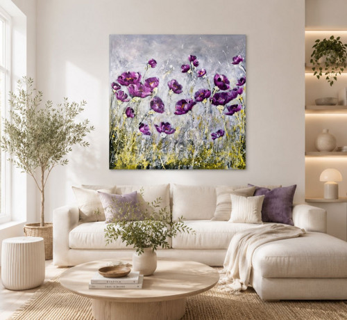 Na poli........100x100cm — foto 3