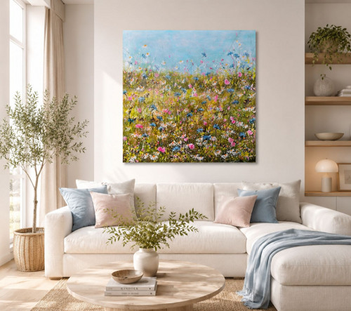 Chrpy........80x80cm — foto 4