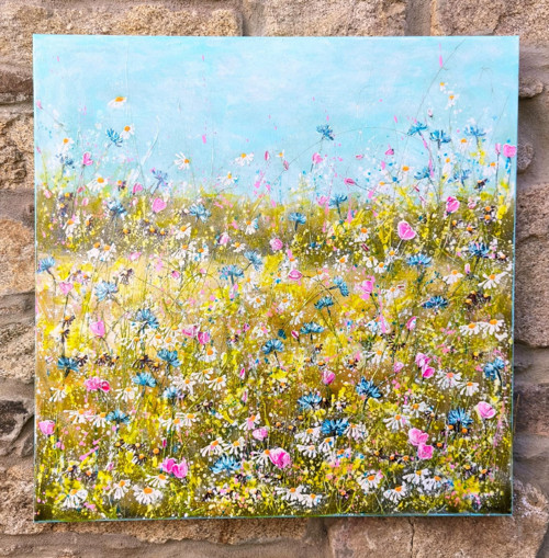 Chrpy........80x80cm — foto 2