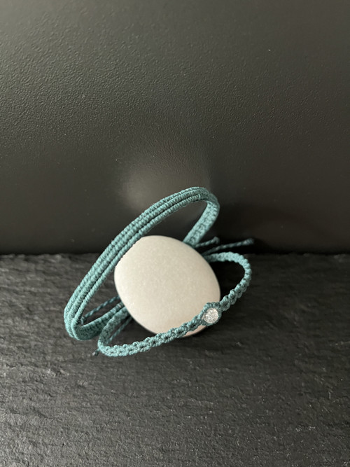 Mikromacramé náramky pro dva — foto 3