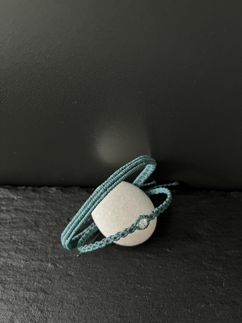 Mikromacramé náramky pro dva — foto 4
