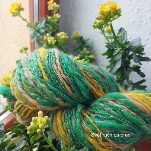 Bude jaro! - ručně předená - 100 g/159 m — foto 4